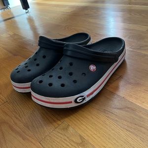 Georgia Crocs-Men’s Size 9 (women’s size 11)